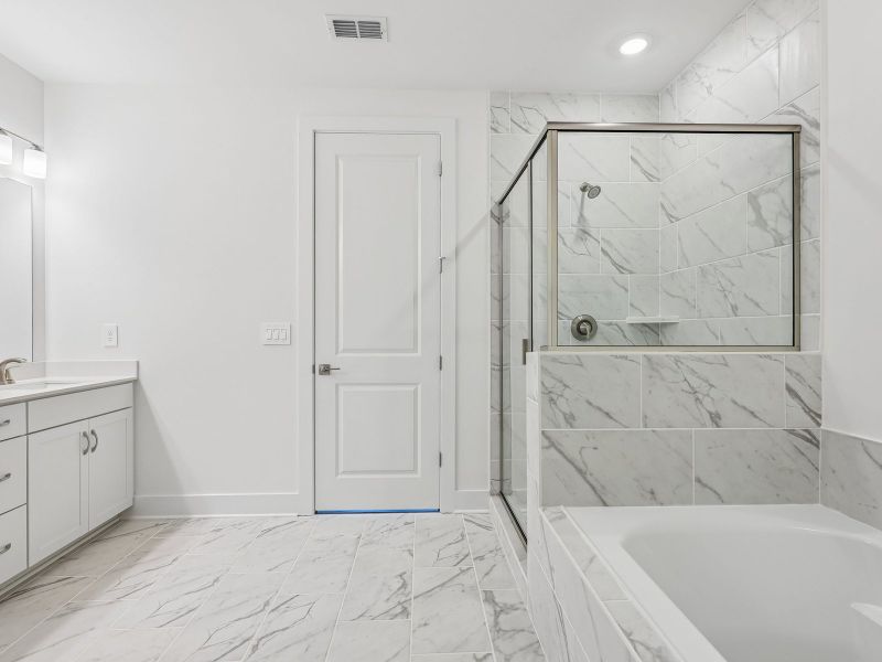 Furnished interior view inside a new home in Station Hill - Estate Series, Franklin (Image 6).
