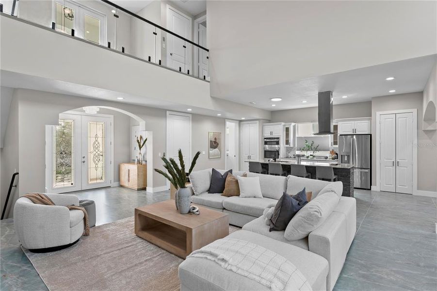 Furnished interior view inside a new home in , Dunedin (Image 26).