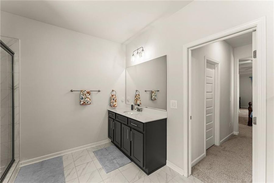 Furnished interior view inside a new home in , Dawsonville (Image 6).