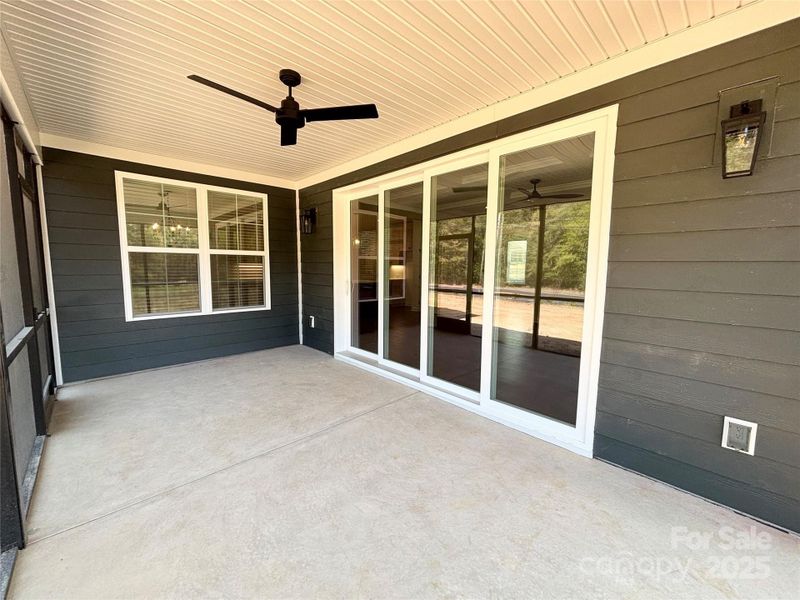 Exterior details and patio area of a home in Brighton Park, Mount Pleasant (Image 2). Exterior details and patio area of a home in Brighton Park, Mount Pleasant (Image 2).