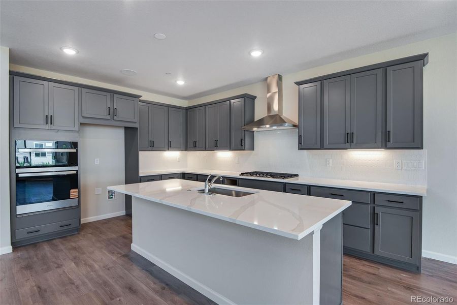 Furnished interior view inside a new home in Reunion Ridge, Commerce City (Image 14).