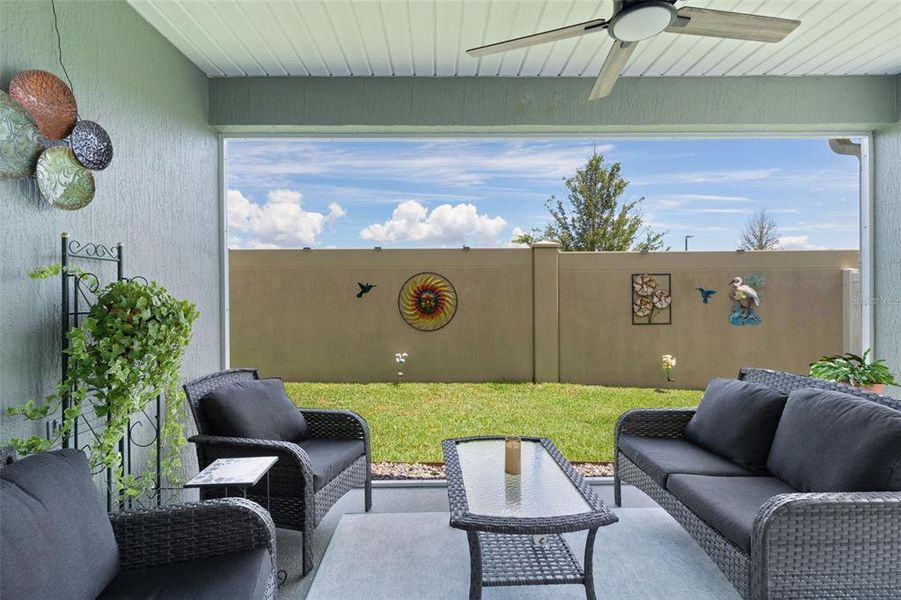 Exterior details and patio area of a home in , The Villages (Image 3).