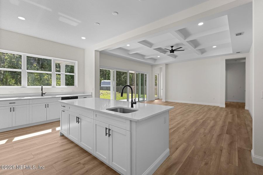 Furnished interior view inside a new home in , Yulee (Image 6).