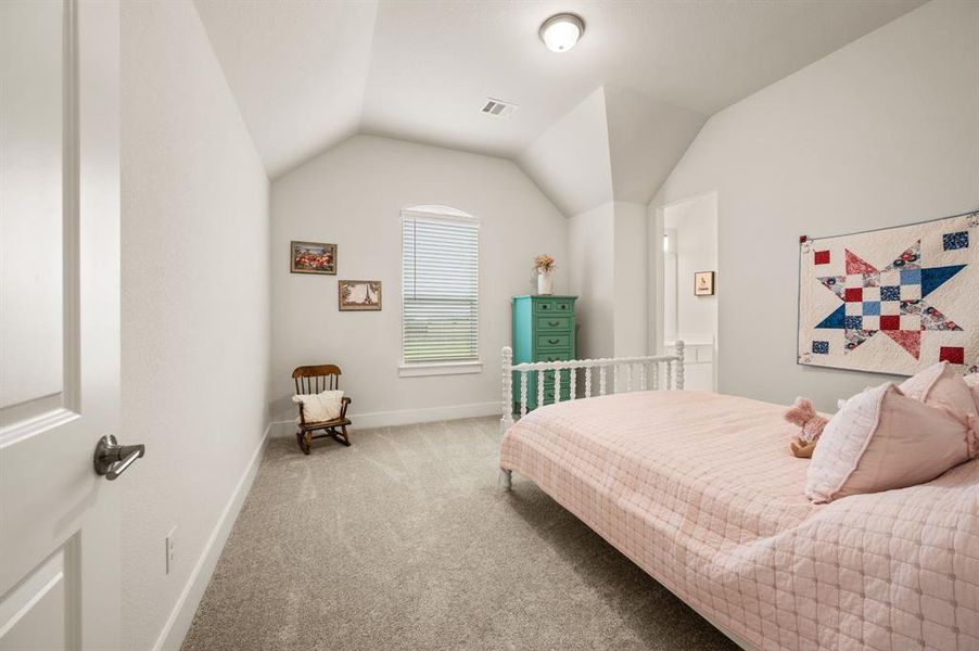 Furnished interior view inside a new home in , Haslet (Image 26).