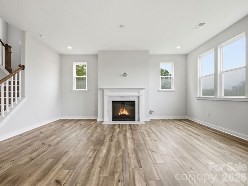 Spacious, unfurnished interior of a new home in Running Creek, Locust (Image 33). Spacious, unfurnished interior of a new home in Running Creek, Locust (Image 33).