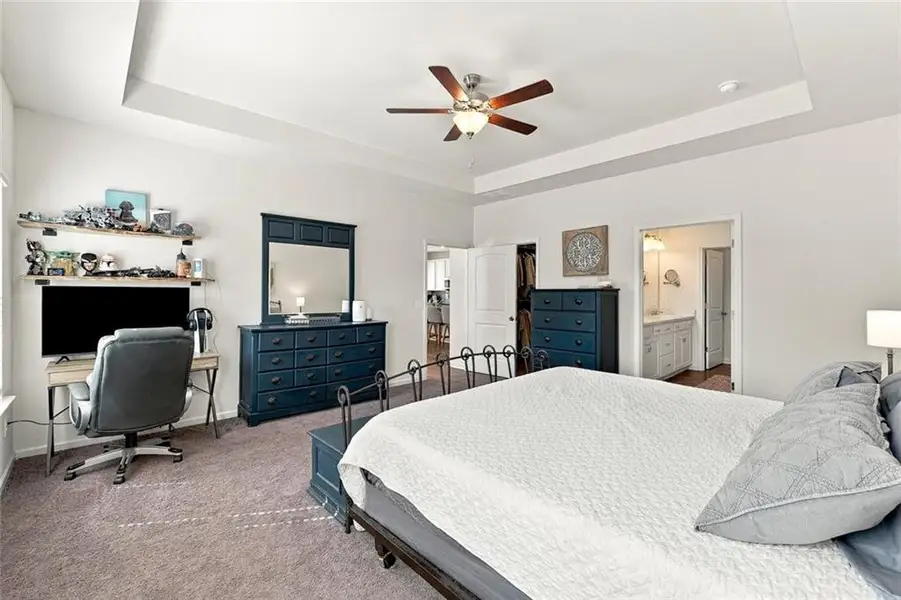 Furnished interior view inside a new home in , Cartersville (Image 19).