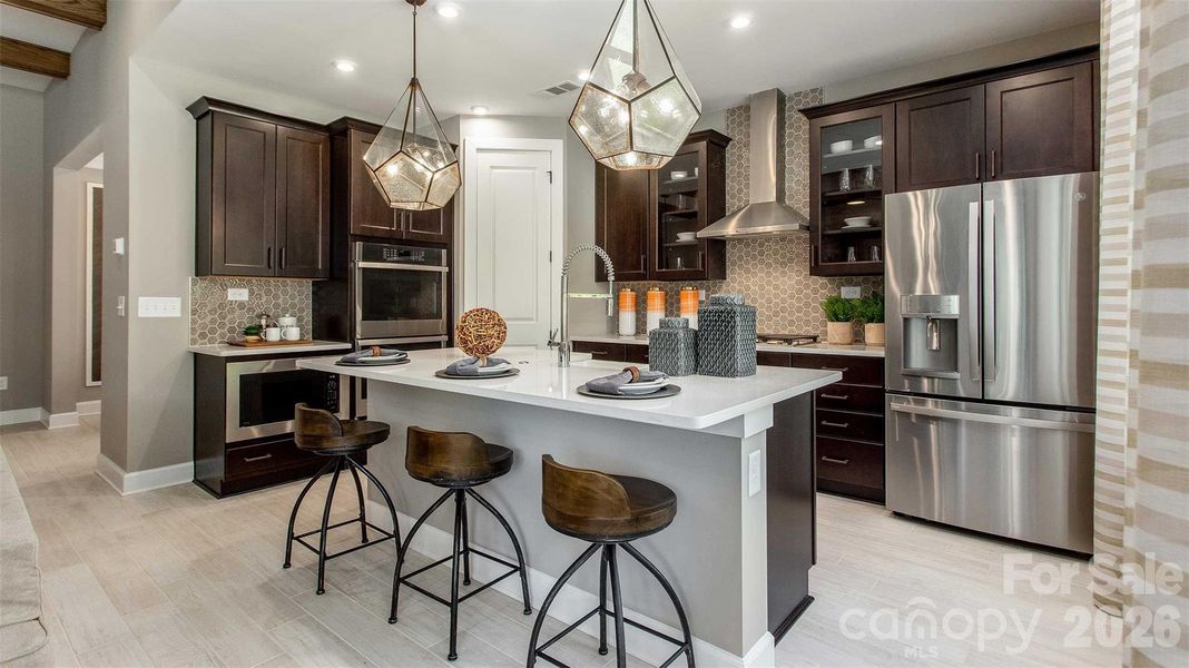 Furnished interior view inside a new home in Handsmill on Lake Wylie, York (Image 3).
