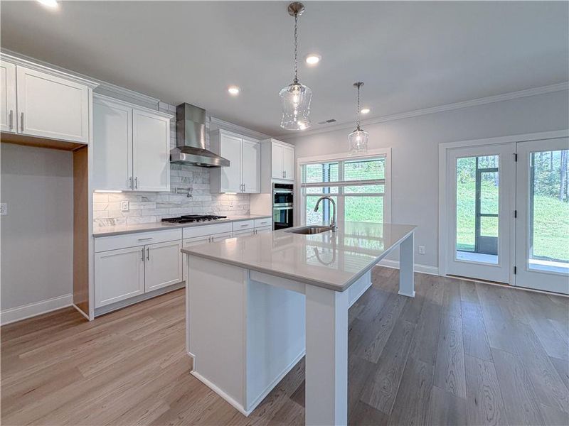 Furnished interior view inside a new home in , Dallas (Image 12).