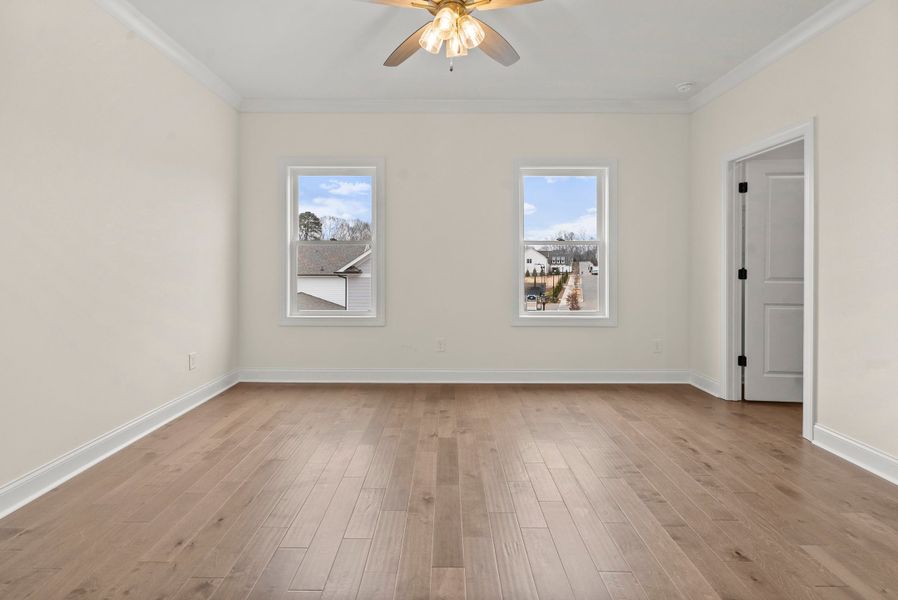 Representative unfurnished interior of a home built from the The Grayson II by The Providence Group in Waterside Townhomes, Peachtree Corners (Image 30).