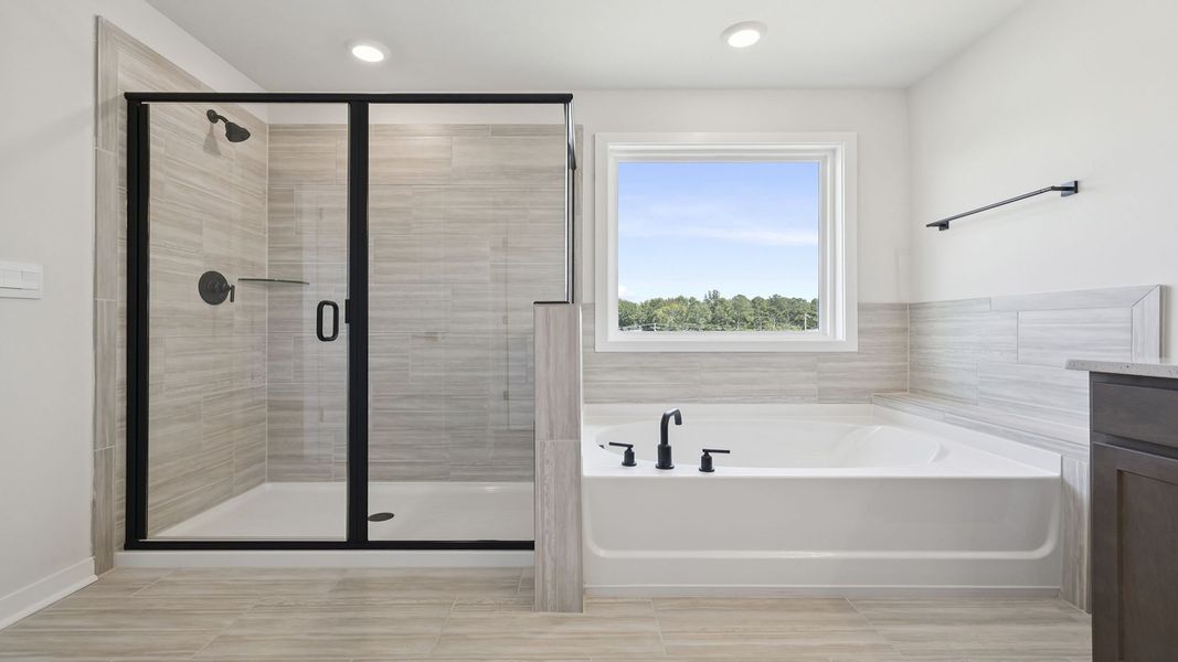 Furnished interior view inside a new home in Seven Oaks, Greenwood (Image 11). Furnished interior view inside a new home in Seven Oaks, Greenwood (Image 11).