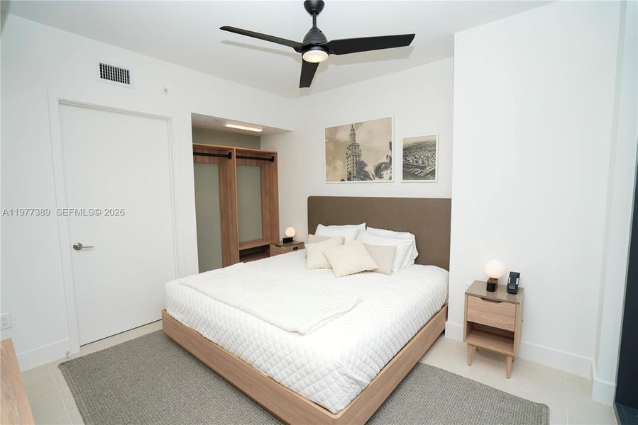 Furnished interior view inside a new home in , Miami (Image 7).