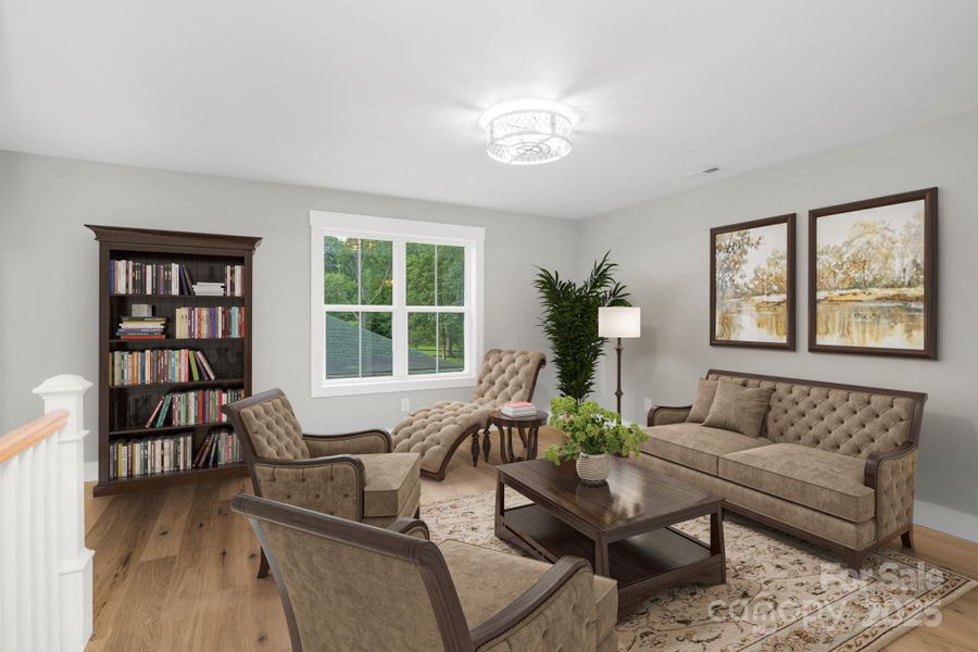 UL Sitting/Loft virtually staged