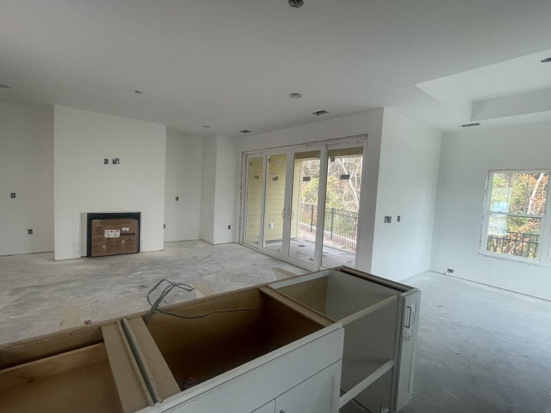 In-progress construction of a new home in The Sanctuary at Sunset Beach, Sunset Beach, NC (Image 9).