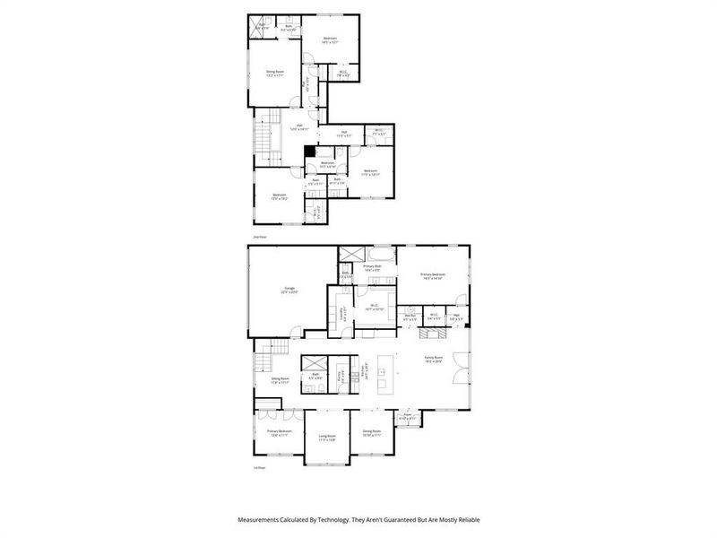 2D floor plan layout of this home in , Dallas, TX (Image 6).