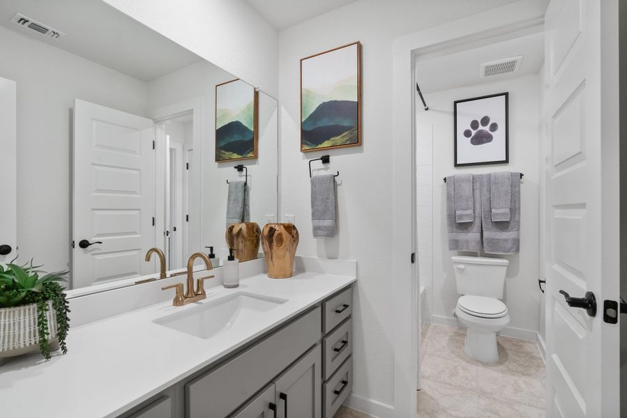 Furnished interior view inside a new home in Nolina, Georgetown (Image 14).