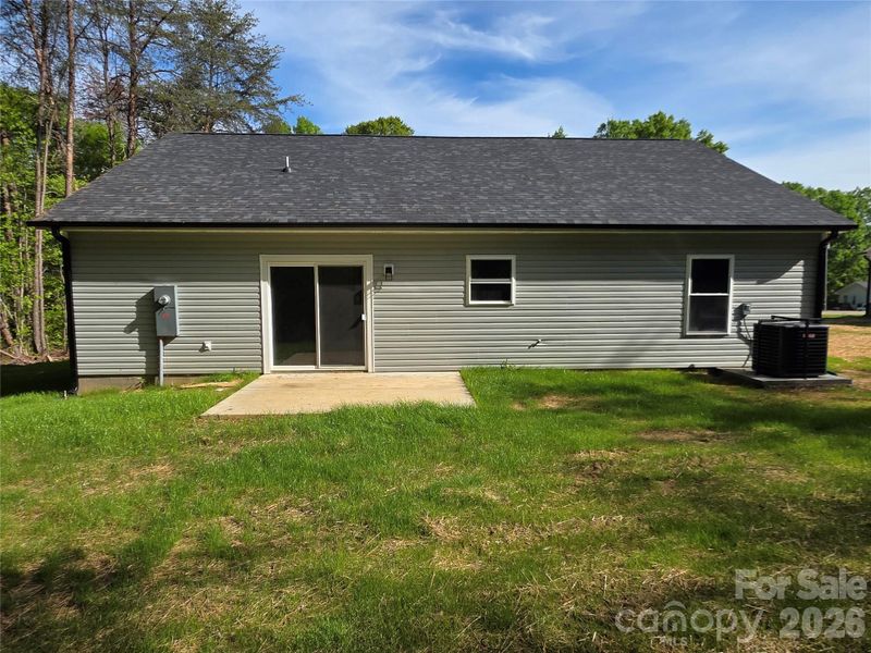 Exterior details and patio area of a home in , Clover (Image 19). Exterior details and patio area of a home in , Clover (Image 19).