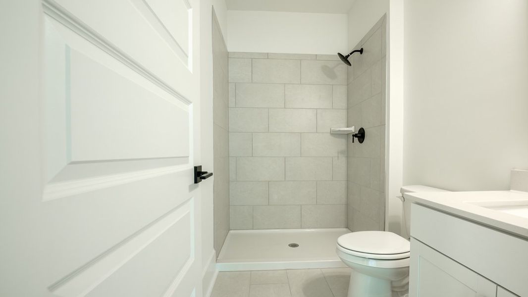 Representative furnished interior of a home built from the Hanover by D.R. Horton in The Village at Sandy Plains, Marietta (Image 2).