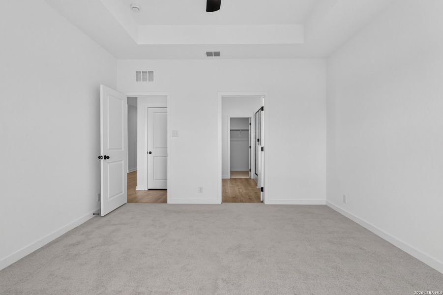 Spacious, unfurnished interior of a new home in Cordova Trails, Seguin (Image 25). Spacious, unfurnished interior of a new home in Cordova Trails, Seguin (Image 25).