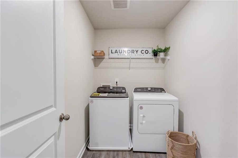 Furnished interior view inside a new home in Sweetwater Green - Royal Series, Lawrenceville (Image 11).