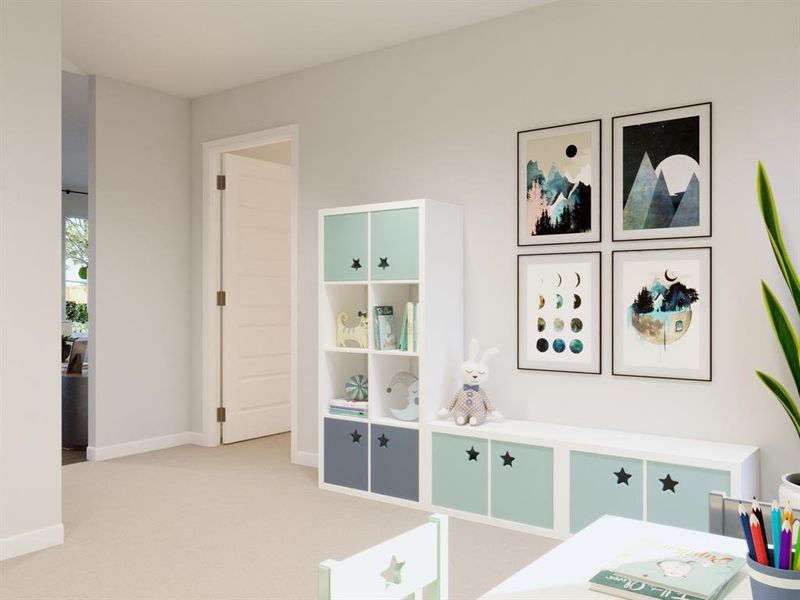 Furnished interior view inside a new home in Christian Meadows, Ennis (Image 12). Furnished interior view inside a new home in Christian Meadows, Ennis (Image 12).