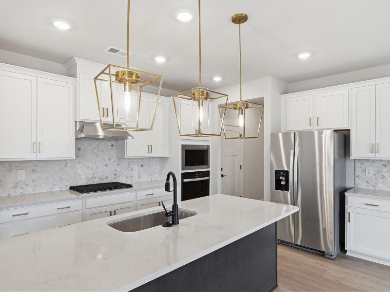 Furnished interior view inside a new home in Ashby Woods, Boiling Springs (Image 4).