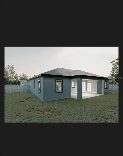 Front exterior of a new home in , Ocala, FL, highlighting curb appeal (Image 7).