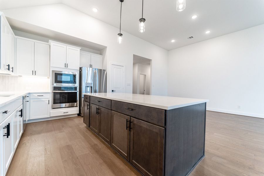 Furnished interior view inside a new home in Lariat, Liberty Hill (Image 5).