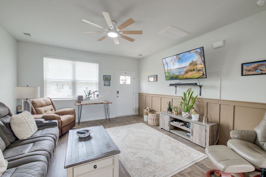 Furnished interior view inside a new home in , Summerville (Image 8).