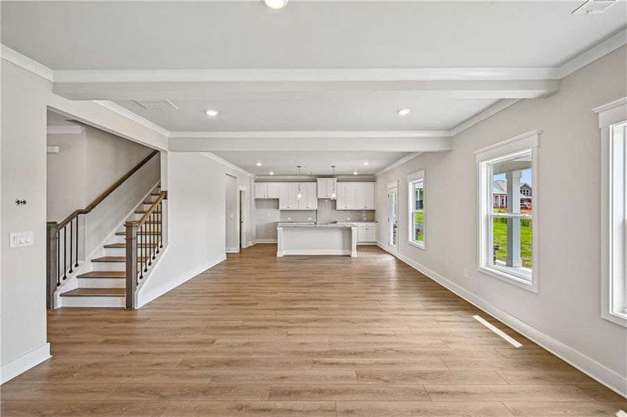 Spacious, unfurnished interior of a new home in Mallard’s Landing, Jefferson (Image 54).