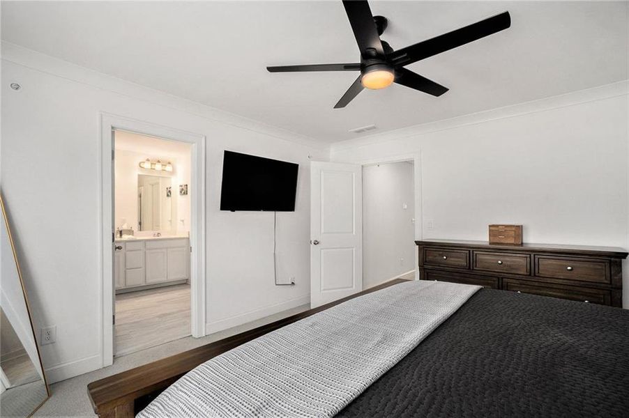 Furnished interior view inside a new home in , Smyrna (Image 20).