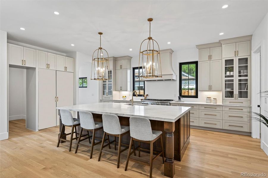 All appliances will be paneled to match cabinets