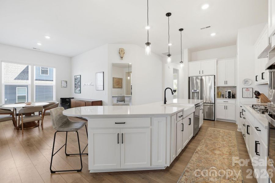 Furnished interior view inside a new home in Estates at Sugar Creek, Indian Land (Image 9).