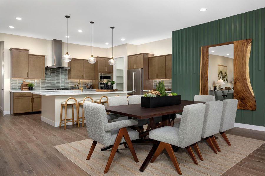 Representative furnished interior of a home built from the Garnet by Mattamy Homes in Tierra Vistoso, Surprise (Image 8).