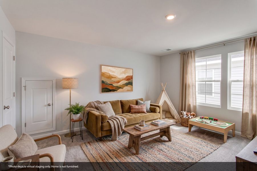 Furnished interior view inside a new home in Ellington, Elgin (Image 13).