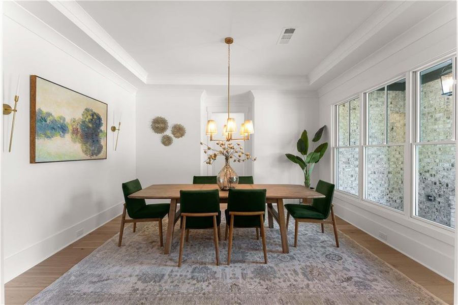 Furnished interior view inside a new home in Woodford, Acworth (Image 6).