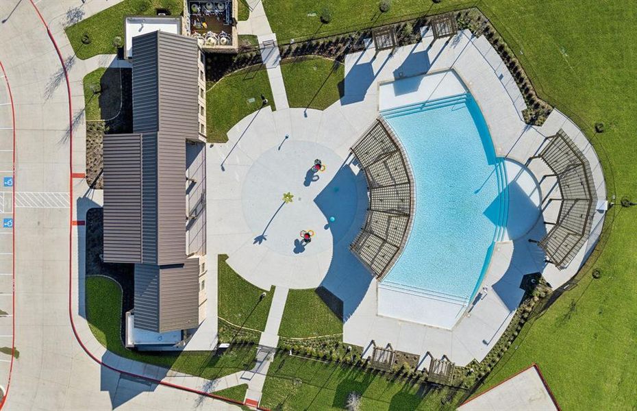 Pool included with amenities