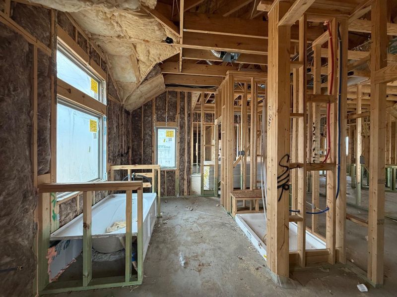 In-progress construction of a new home in Candela, Richmond, TX (Image 7).