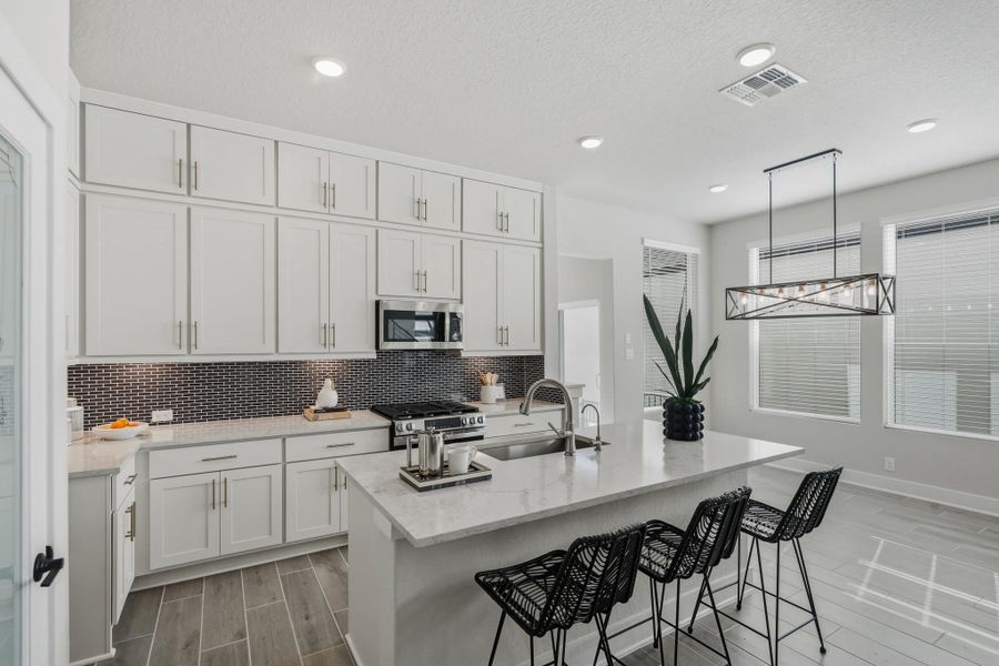 Furnished interior view inside a new home in Prominence – Now Selling, San Antonio (Image 8).