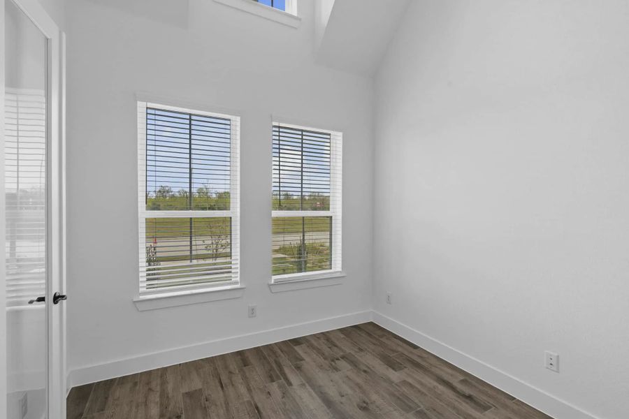Representative unfurnished interior of a home built from the Sorenstam by Chesmar Homes in Riceland Alley Loads, Mont Belvieu (Image 57).