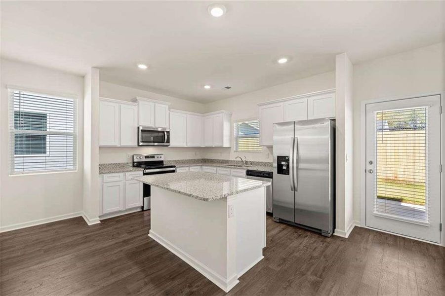 Furnished interior view inside a new home in Shoal Creek, Hampton (Image 4). Furnished interior view inside a new home in Shoal Creek, Hampton (Image 4).