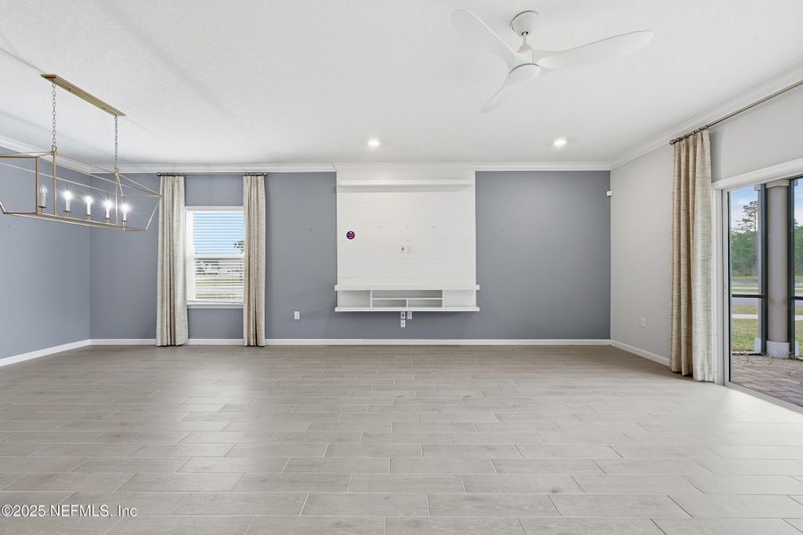 Spacious, unfurnished interior of a new home in St Augustine Lakes: St Augustine Lakes 50S, St. Augustine (Image 17). Spacious, unfurnished interior of a new home in St Augustine Lakes: St Augustine Lakes 50S, St. Augustine (Image 17).