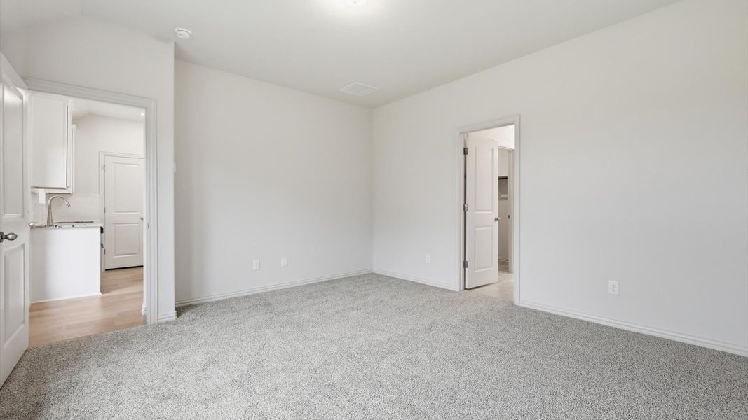 Furnished interior view inside a new home in Westridge Journey, Princeton (Image 20).
