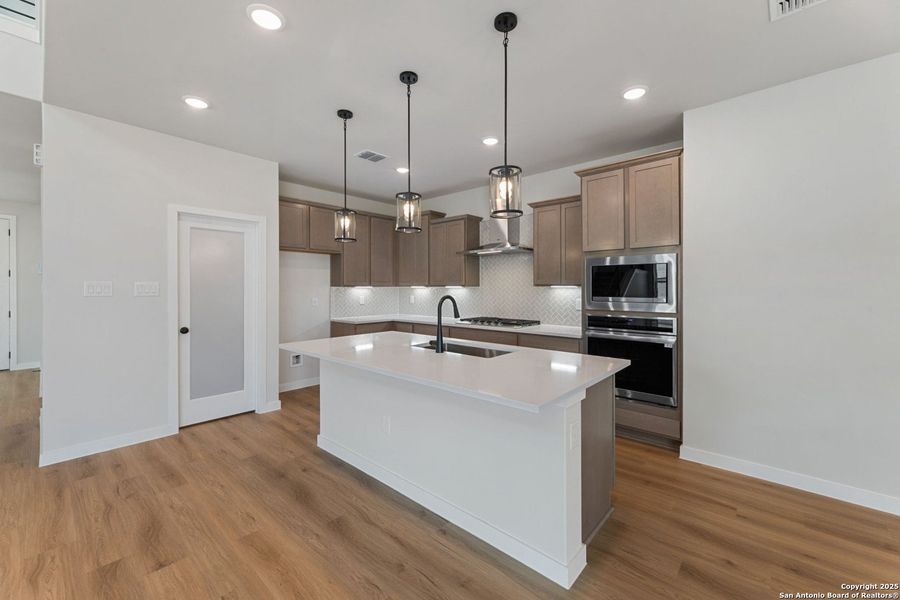 Furnished interior view inside a new home in Hickory Ridge, Elmendorf (Image 5).