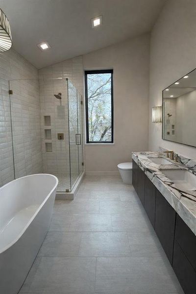 Furnished interior view inside a new home in , Fort Worth (Image 15).