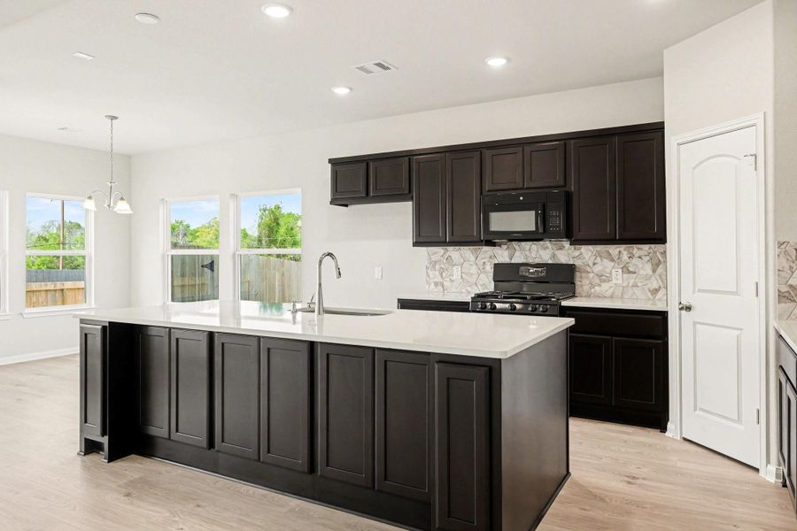 Furnished interior view inside a new home in Clear View Estates, Willis (Image 15).