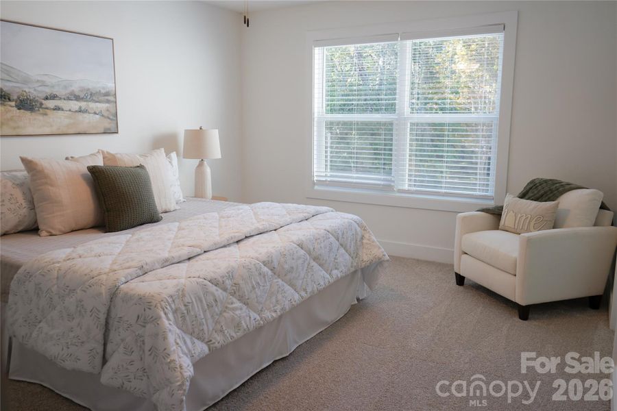 Furnished interior view inside a new home in , Charlotte (Image 8).