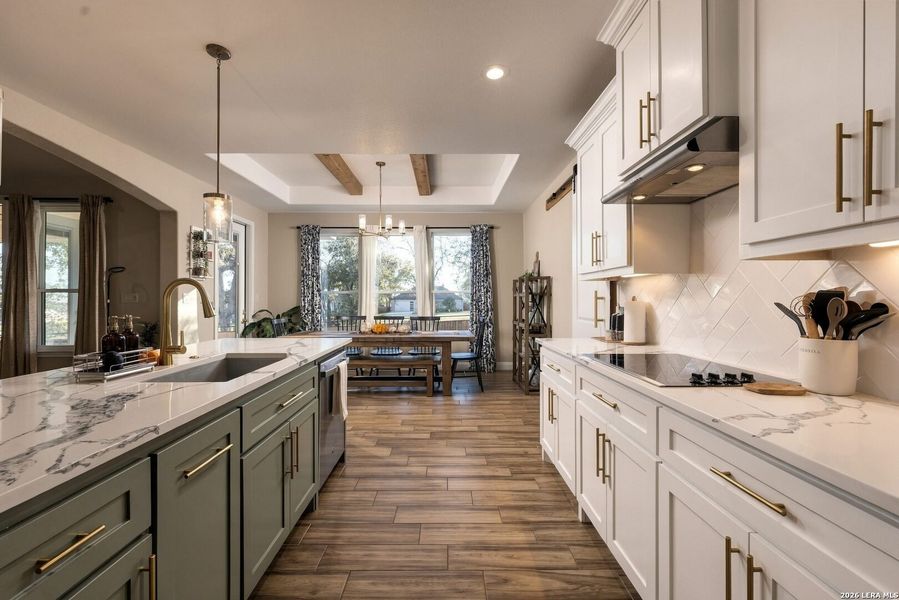 Furnished interior view inside a new home in , La Vernia (Image 5).