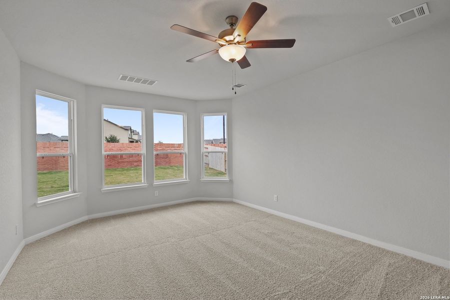 Spacious, unfurnished interior of a new home in Buffalo Crossing, Cibolo (Image 33). Spacious, unfurnished interior of a new home in Buffalo Crossing, Cibolo (Image 33).