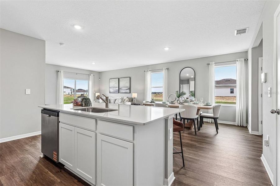 Furnished interior view inside a new home in , Haines City (Image 10).