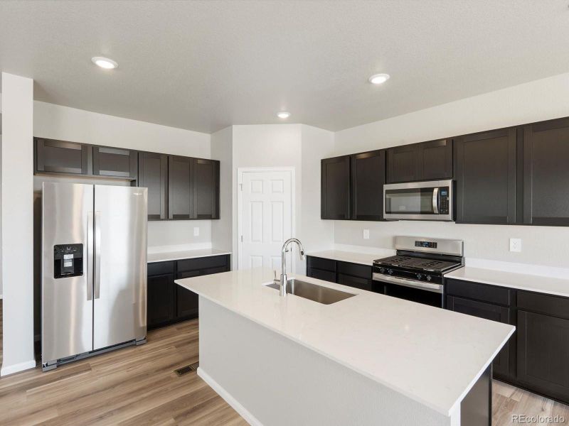 Furnished interior view inside a new home in Lake Bluff, Greeley (Image 8). Furnished interior view inside a new home in Lake Bluff, Greeley (Image 8).